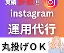 インスタグラムの運用代行行います お客様の想いを、インスタグラムで輝かせる イメージ1