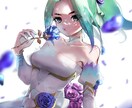 柔い厚塗りでイラスト制作いたします 初めての方大歓迎♪ささいなことでもご相談ください！ イメージ2