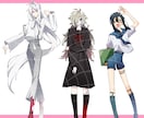 Live2D対応！キャラデザ→立ち絵作成いたします 表情差分2種類無料で制作します！ イメージ6