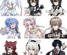 ふわふわキュートなOCプロフィール画像の制作ます OCのキュートなイラストを作る イメージ1
