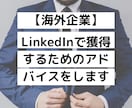 海外就職 LinkedInを添削します プロフィール添削＋求人検索方法＋仕事獲得のコツ イメージ1