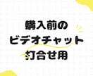 サービス購入前にビデオチャットで打合せします 取材・ライティングサービス購入を検討中の方 イメージ1