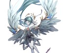 豪華なソシャゲ風立ち絵描きます ソシャゲ風の立ち絵でキャラクターを魅せたい方へ イメージ7