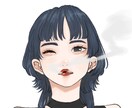 お洒落なアイコン・イラストお描きします SNSアイコンやヘッダーに個性を出したい方へ！ イメージ4