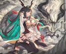 簡単な背景なら無料！あなただけのイラスト描きます 物語、可愛さ、かっこよさのあるイラストをあなたにお届け！ イメージ1
