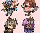 ミニマム★SNS用の超デフォルメアイコンを描きます シールやアクリルプレートにしてもかわいいデフォルメです♪ イメージ3