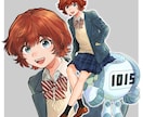 プロの漫画家がVtuberイラスト制作いたします 現役漫画家がLive2D用イラストをキャラデザから承ります！ イメージ3