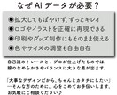 ロゴや画像をイラレで高品質にトレース・作成します 手描き・名刺OK｜印刷・商用データ｜素早く、格安対応します イメージ2