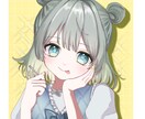 お手頃価格で♫SNSアイコンお描きします 淡くて優しい配色・おしゃれな雰囲気が得意です！ イメージ1