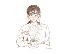 水彩風やわらかタッチの似顔絵を描きます ご家族、ご友人への記念日やプレゼントにもおすすめです♪ イメージ1