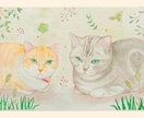 お子さま・ペットの今を残す優しい似顔絵を制作します 成長の一瞬を、小さなアートに。プチギフトにも人気です【2L】 イメージ4