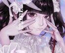 商用利用◎目を惹くイラストお描きします 商用可◎アイコン/サムネ/一枚絵など幅広く対応します！ イメージ3