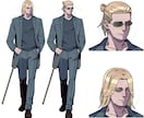 耽美少年～中年までイラスト・夢絵・アイコン承ります 貴方の推しをゼロから丁寧にビジュアル化致します♡贈り物にも◎ イメージ2