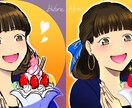 アイコン・ヘッダー・キャラ絵などを作成します 人目を惹くイラストや魅力的なキャラ絵を作成いたします！ イメージ3