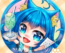 ふわっと癒し"目力つよつよ"鮮やかアイコン作ります 先着3名限定！お試し料金でご用意します イメージ1