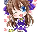 かわいいミニキャラ作ります アイコンやグッズ、動画配信に！似顔絵もできます！！ イメージ2