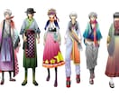 オリジナル立ち絵イラスト描きます 様々な作風でかわいい、かっこいい立ち絵を作成いたします！ イメージ7