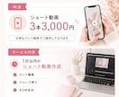 女性向け✨商品紹介ショート動画3本作成します リール、TikTok対応の伝わる動画つくります イメージ2