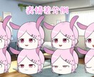 ゆっくりキャラ風立ち絵をお描きします オリジナル立ち絵を喋らせてみませんか？ イメージ2