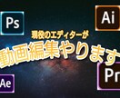 YouTube・イベント等の動画編集引き受けます 現役でバラエティー番組の編集をしている者が動画編集を行います イメージ1