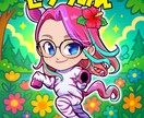 ビックリマン風デフォルメ似顔絵お描きいたします SNSのアイコンやプレゼントなどにどうぞ♪ イメージ3