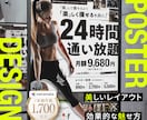 ココナラ実績1700件プロがポスター制作いたします インパクト重視からビジュアル重視の美しいデザインまで イメージ1