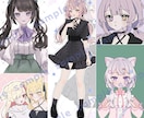 商用◎イラスト制作します 立ち絵や一枚絵、キャラデザまで幅広くお受けいたします イメージ1