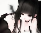 貴方のお気にの絵を作ります かわいい女の子、前髪がいる、少女 イメージ3
