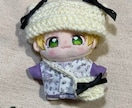 ぬいちゃんのお帽子とポシェット編みます 一つ一つ心を込めて制作いたします イメージ3
