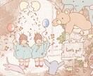雰囲気のあるイラストを描きます 絵本のような世界観のイラストを描きます イメージ1