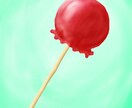 ほんわかスイーツ、食べ物描きます ほんわかテイストの食べ物やスイーツ画をお描きします。 イメージ8