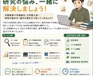 卒論・修論・大学院入試をサポートします 無料相談も勿論OK！あなたのサポートが目的です。 イメージ1