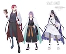 TRPG等に使える立ち絵イラスト描きます 様々な用途でお使い頂けるイラストを描きます。 イメージ2