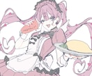 SNSアイコン、1枚目、サムネイルを描きます アンニュイな女の子を描くのが得意です！ イメージ2