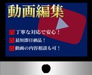 YouTubeの動画編集行います 丁寧にヒアリングしてお客様の満足いく動画をお届けします イメージ1