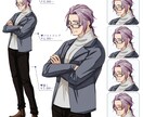 立ち絵描きます ゲームや動画その他で使える立ち絵をお描きします イメージ1
