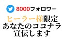 ヒーラー様限定ココナラをtwitterで宣伝します ヒーリング/気功/遠隔気功/スピリチュアル 等の宣伝にどうぞ イメージ1