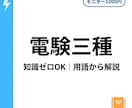 電験三種｜初心者OK 8週間伴走（先着5名）します 泥臭く誠実に｜最後まで向き合う イメージ1