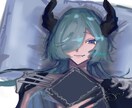 イラスト描きます アイコンや立ち絵など、厚塗りでいろいろ描きます イメージ1
