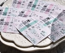 馬券風エスコートカード／お好きな馬券内容にできます 【40枚〜】結婚式・ウェディング／オーダー可能／ドレス色当て イメージ3