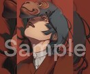 あなただけの和風✕ホラーキャラクターを描きます 【和・怪異・妖艶】サムネ、MV、挿絵、TRPG等作品の一助に イメージ7