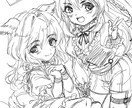 あなたのイメージをラフ画に起こします スピードに自信あります！スケブ感覚でどうぞ。 イメージ2