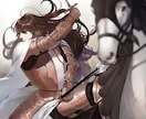 イラストの一枚絵（カラー、アナログ）を描きます 精巧なキャライラストをご希望の方へ イメージ9