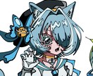 レトロアニメ風なアイコン描きます パキッとした高彩度の個性溢れるアイコンにしませんか？ イメージ6