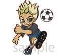ベクターイラストのキャラ、アイコン作成します 高画質ベクターアイコン制作！個性引き立つキャラ作成します イメージ3