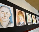 アナログ画であなた好みの作品を仕上げます 白黒作品に興味ある方、似顔絵など イメージ4