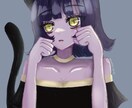 可愛くキラキラなSNS用アイコン描きます 可愛い女の子描かせてください！♡ イメージ4