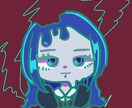 ポップで病みかわなイラスト描きます あなただけの個性をアイコンにしてみせます イメージ6