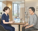 がん治療に関する不安、チャットで相談受けます 不安や困りごとについての相談受け付けます。 イメージ1