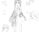 可愛い系、ミニキャラ承ります 2~4等身のキャラクターデザインを最低価格で承ります！ イメージ4